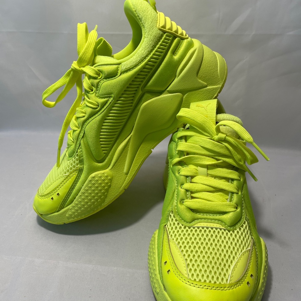 Puma RS-X Toys Women size 6 neon yellow